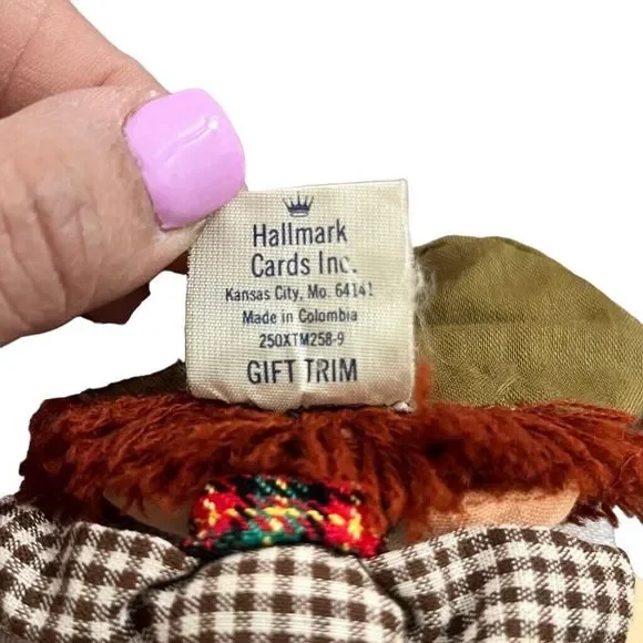 Pair Of Vintage 1970's Hallmark Tiny Tim Ornaments Holiday Decor - Picture 3 of 6